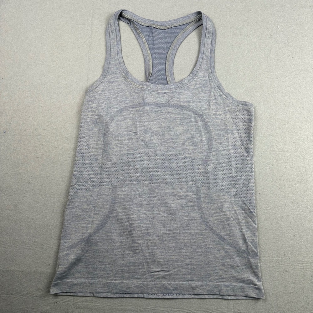 Lululemon Swiftly Tech Racerback Tank Top 2.0 Purple Heathered Size 8